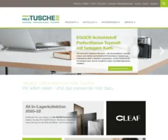 Holztusche.de(Holz Tusche) Screenshot