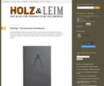 Holzundleim.de(Holz und Leim) Screenshot