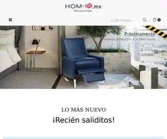 Hom-E.mx(¡Haz tuyo el hogar con Hom) Screenshot