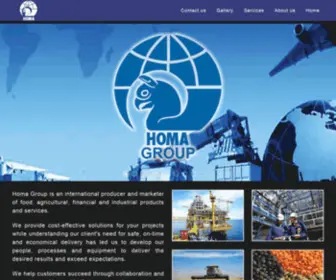 Homabd.com(Homa Group) Screenshot