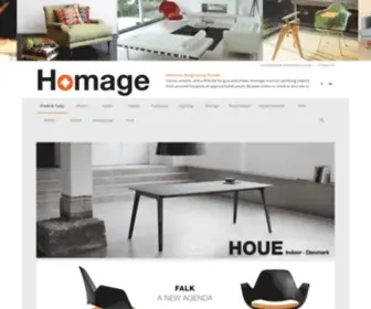 Homage.co.nz(Furniture) Screenshot