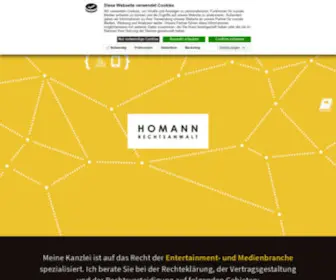 Homann.com(Hans) Screenshot