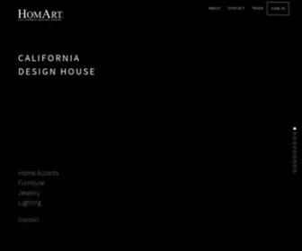 Homart.com(California Design House) Screenshot