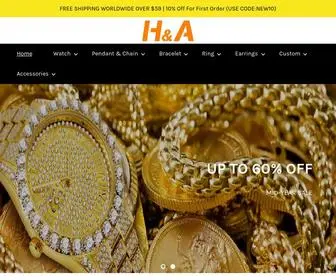 Homassa.com(Hip hop jewelry) Screenshot