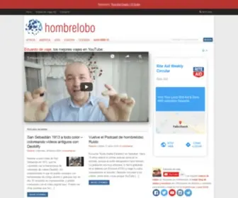 Hombrelobo.com(Eduardo de viaje) Screenshot