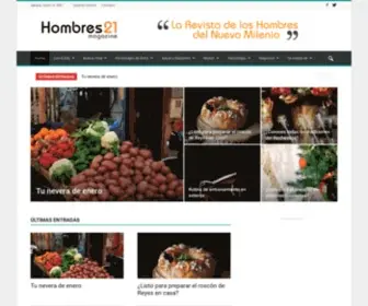 Hombres21.com(Global 21 Magazine) Screenshot