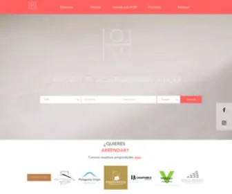 Hom.cl(Arriendos Segunda Vivienda Chile) Screenshot