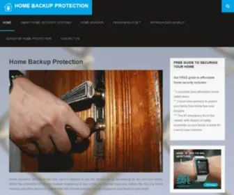 Home-Backup-Protection.com(Our main aim) Screenshot