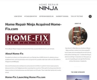 Home-FIX.com(Homefix online) Screenshot