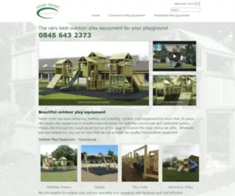 Home-Front.co.uk(Great selection of Outdoor Play Equipment.Commercial and residential) Screenshot