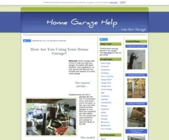 Home-Garage-Help.com(Effectively using your home garage) Screenshot