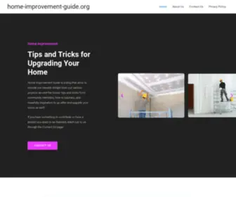 Home-Improvement-Guide.org(Home improvement guide to upgrade your living) Screenshot