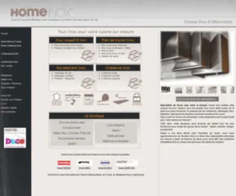 Home-Inox.fr(Cuisine inox sur mesure) Screenshot