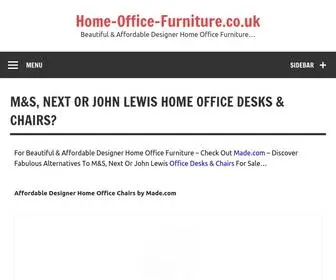 Home-Office-Furniture.co.uk(Discover Beautiful & Affordable Designer Home Office Furniture) Screenshot