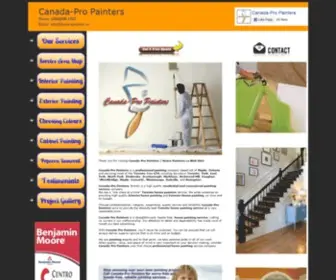 Home-Painters.ca(Home Painters Toronto) Screenshot