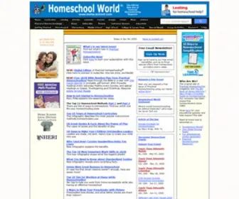 Home-School.com(Homeschool World) Screenshot