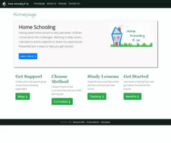 Home-Schooling-R-US.com(Get started with home schooling now) Screenshot