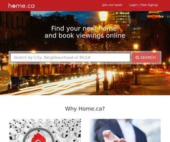 Home.ca(Search all Toronto MLS®) Screenshot
