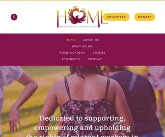 Home.org.sg(Humanitarian Organisation for Migration Economics (HOME)) Screenshot