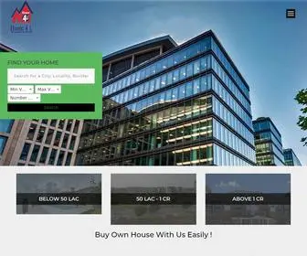 Home4Uzirakpur.com(Buy luxury Apartment in Zirakpur) Screenshot