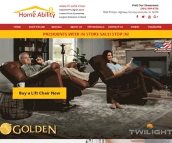 HomeabilityStore.com(Home Ability) Screenshot