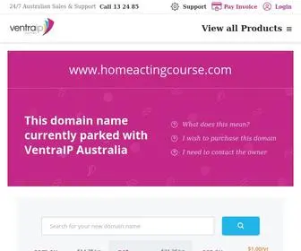 Homeactingcourse.com(Domain Parked With VentraIP Australia) Screenshot