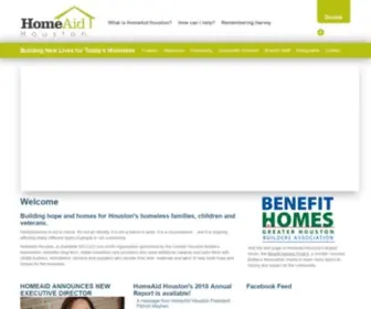 Homeaidhouston.org(HomeAid Houston) Screenshot