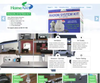 Homeaire.com(Improve Indoor Air Quality) Screenshot