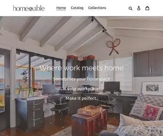 Homeandable.com(Sometimes your home space) Screenshot