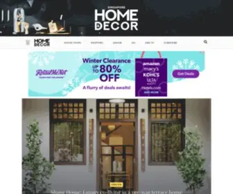 Homeanddecor.com.sg(Home & Decor Singapore) Screenshot