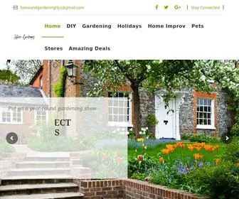 Homeandgardeningtips.com(Gardening Blog) Screenshot