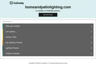 Homeandpatiolighting.com(Homeandpatiolighting) Screenshot