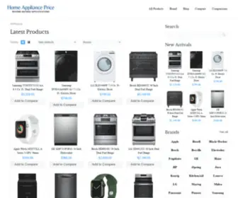Homeapplianceprice.com(Home Appliances Price In USA With Reviews) Screenshot