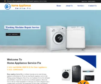 Homeapplianceservicefix.com(Home Appliance Service Fix) Screenshot