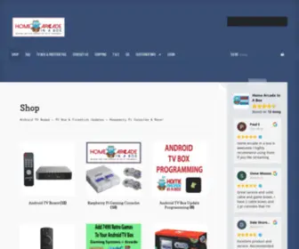 Homearcadeinabox.com(The Best in Android TV Box Sales and Service) Screenshot