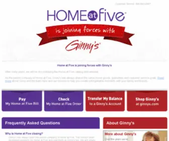 Homeatfive.com(Cookware) Screenshot