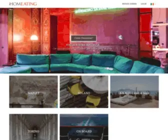 Homeating.com(Agenzia organizzazione eventi privati e aziendali unici) Screenshot