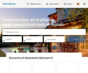 Homeaway.es( alquiler de apartamentos) Screenshot
