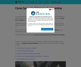 Homebanking.today(▷ Cómo Sacar Un Prestamo) Screenshot