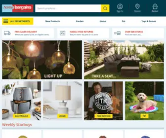 Homebargains.co.uk(Home Bargains) Screenshot