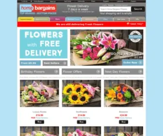 Homebargainsflowers.co.uk(Home Bargains Flowers with Free Delivery) Screenshot