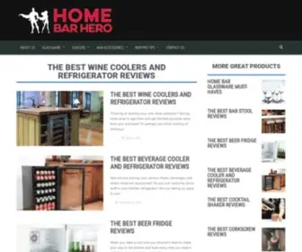 Homebarhero.com(Home Bar Hero) Screenshot