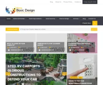 HomebasiCDesign.com(Home Basic Design) Screenshot