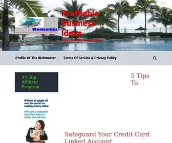 Homebiz-Supermarket.com(Profitable Business Ideas) Screenshot