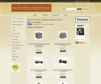 Homebounddecor.com(Elegant 4 tiered corner rack) Screenshot