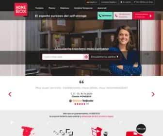 Homebox.es(Alquiler de trasteros en España) Screenshot