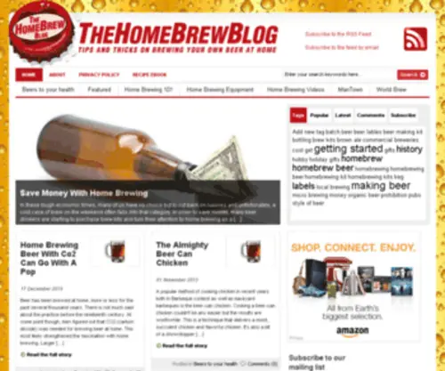 Homebrewezine.com(Home Brew Ezine) Screenshot