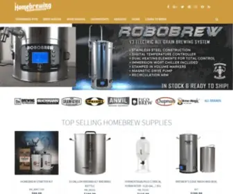 Homebrewing.com(Home Brewing Shop) Screenshot