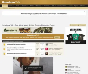 Homebrewtalk.com(Homebrew Talk) Screenshot