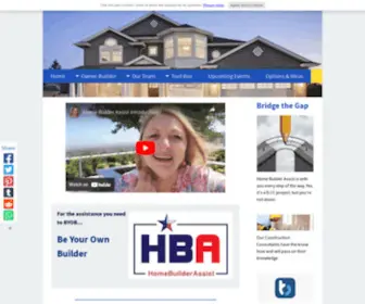 Homebuilderassist.com(Build a Better Home and Save) Screenshot